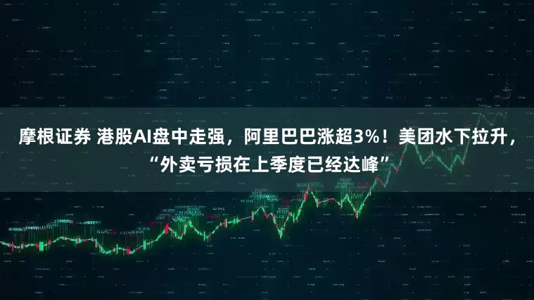 摩根证券 港股AI盘中走强，阿里巴巴涨超3%！美团水下拉升，“外卖亏损在上季度已经达峰”